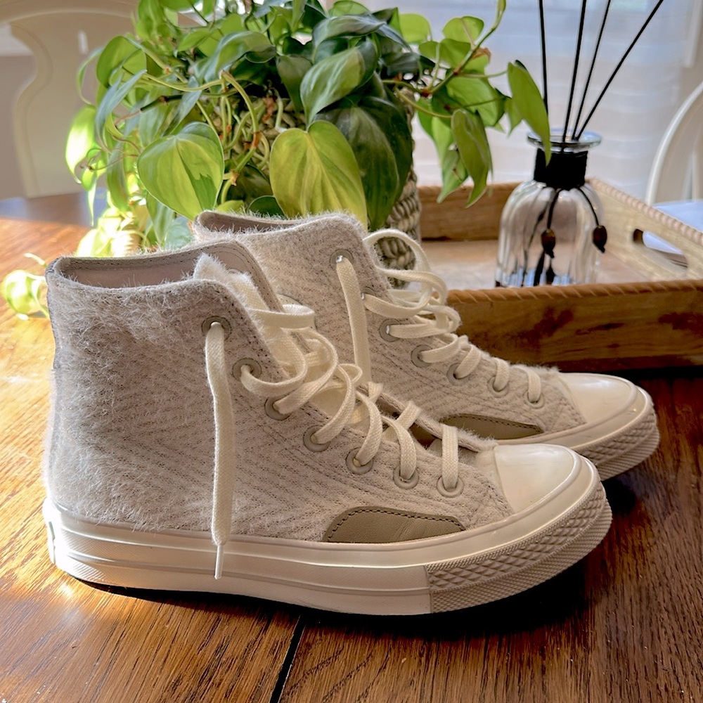 Fuzzy Converse Chuck Taylor’s All Stars